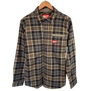 Milwaukee Gridiron Work Shirt Plaid Flannel Button Up S Utility Gorpcore Outdoor